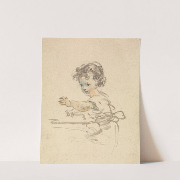 Child Seated by Nicholas Pocock