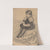 Child Seated on a Sofa (c. 1883) by Mary Cassatt