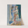 Child with a bird (Mademoiselle Fleury in Algerian costume) by Pierre-Auguste Renoir