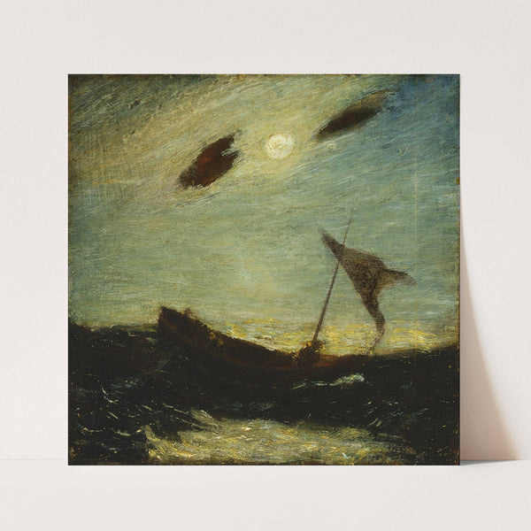 Childe Harold’s Pilgrimage (1890s) by Albert Pinkham Ryder