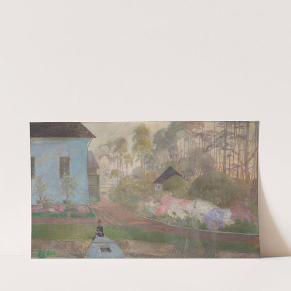 Childhood. Jacek by the Pond at Wielgie, from ‘My Life series’ (1919) by Jacek Malczewski