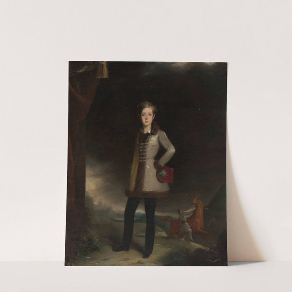 Childhood portrait of Adam Potocki by Anonymous