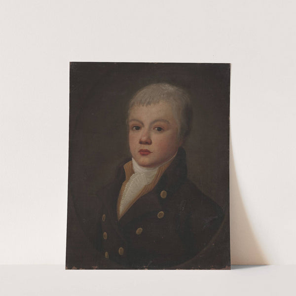 Childhood portrait of Jan Wołowicz (1778–) (1788) by Maciej Topolski