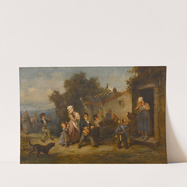 Childhood pranks by Eugen Joseph Lejeune