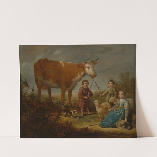 Children and a Cow (1635–39) by Aelbert Cuyp