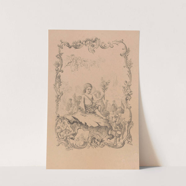 Children and putti (1870) by Wilhelmus Petrus van Geldorp