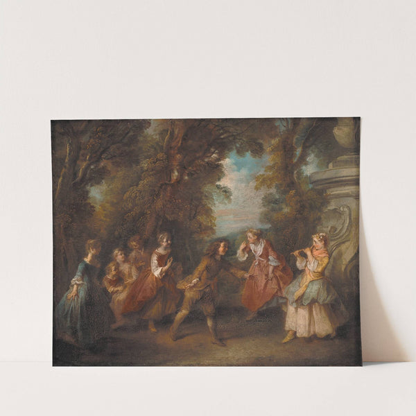 Children at Play in the Open by Nicolas Lancret