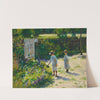 Children in the garden by Władysław Podkowiński