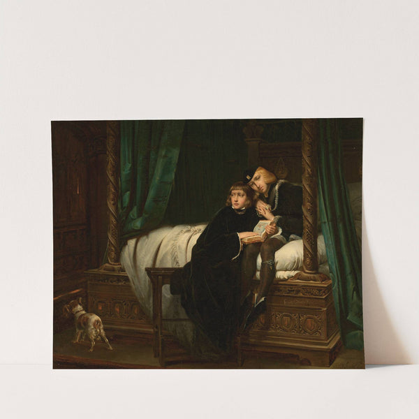 Children of King Edward (copy, after Paul Delaroche) by Józef Simmler
