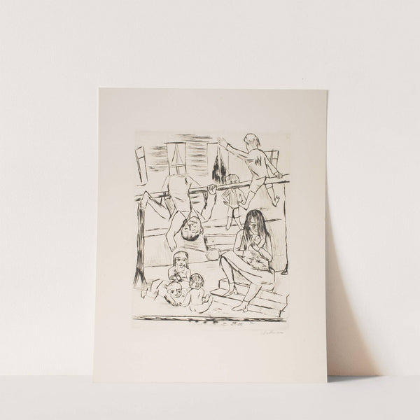 Children Playing (1923) by Max Beckmann