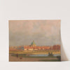 Children Playing in the Belvedere Gardens, in the Background the Salesian by Anton Hans Karlinsky