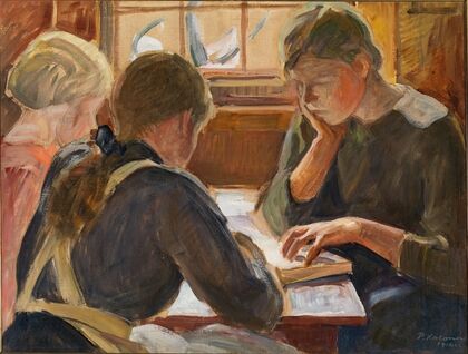 Children reading