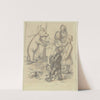 Children with a dancing bear by Wilhelm Amandus Beer
