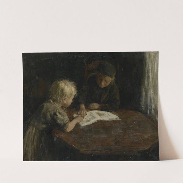 Children with a Picture-book by Jacob Simon Hendrik Kever