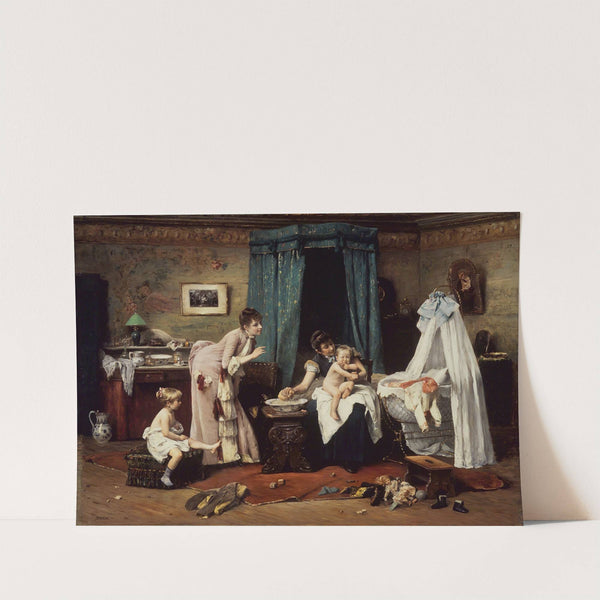 Children's Toilette by Václav Brožík