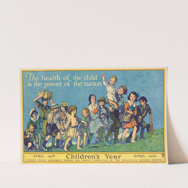 Children’s year (1918) by Francis Luis Mora