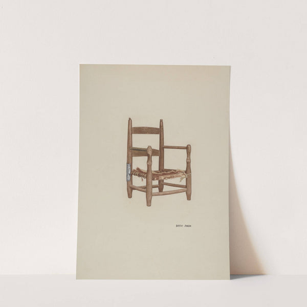 Child's Armchair by Dorothy Johnson