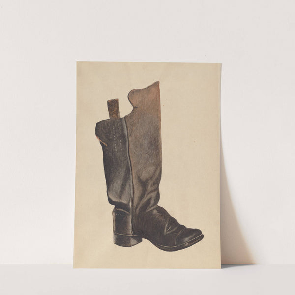 Child's Boot by Earl Butlin