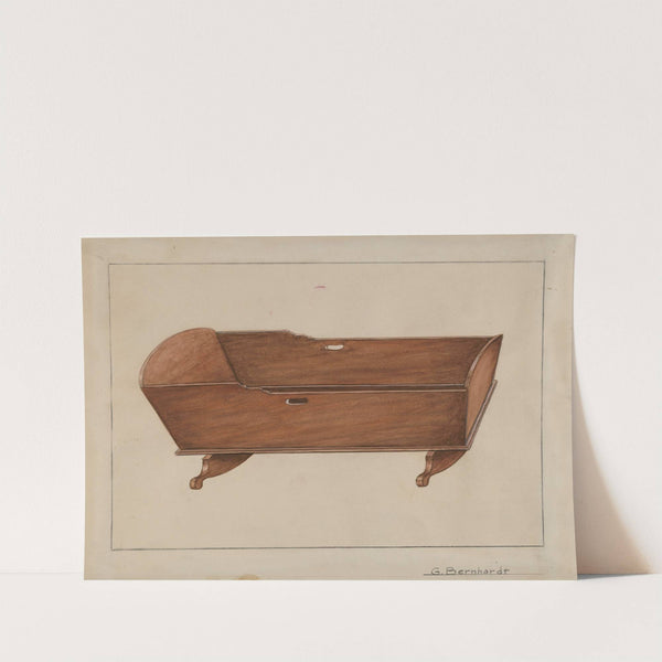 Child’s Cradle (c. 1936) by Gerald Bernhardt