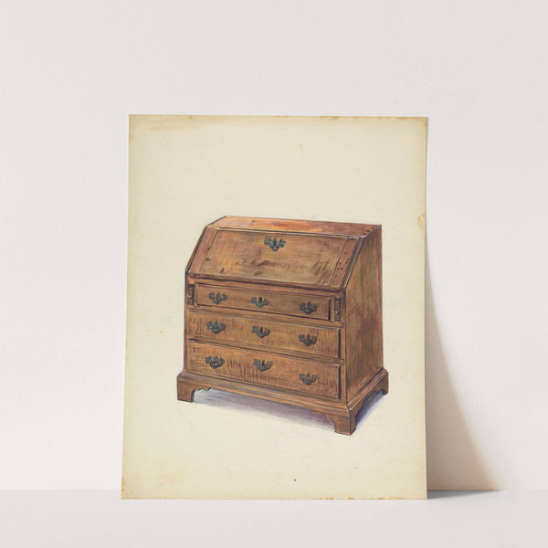 Child’s Desk (c. 1937) by Mina Lowry