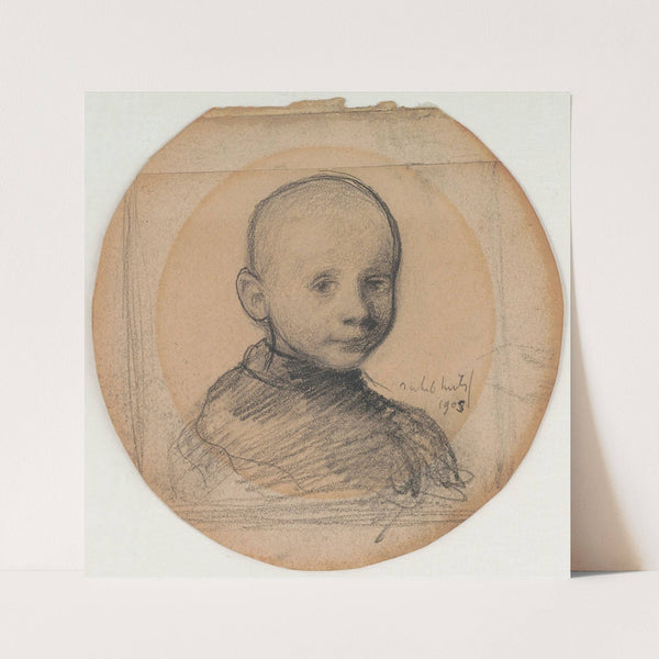 Child’s Head (1905) by Jakob Smits