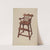 Child's High Chair by Samuel W. Ford