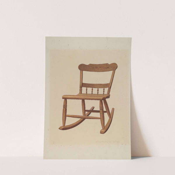 Child's Rocking Chair by William H. Edwards