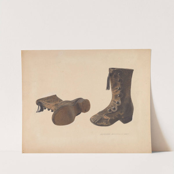 Child's Shoe by Alexander Anderson