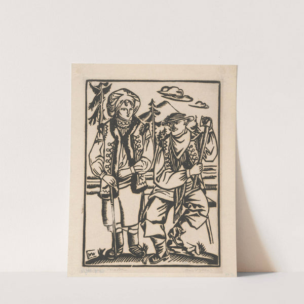 Chimczek i Paraska (1924) by Wacław Wąsowicz