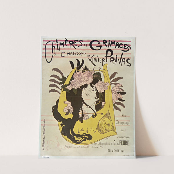 Chiméres et Grimaces Chansons de Xavier Privas by Georges de Feure