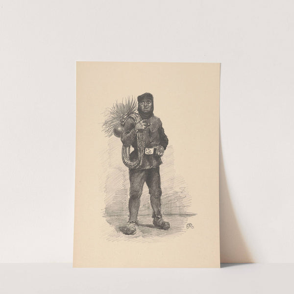 Chimney sweep (1926) by Józef Rapacki