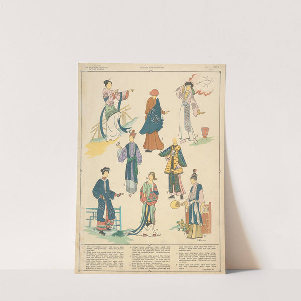 China - Goures and costumes by Paul Louis de Giafferri