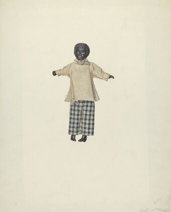 China Headed Negro Doll