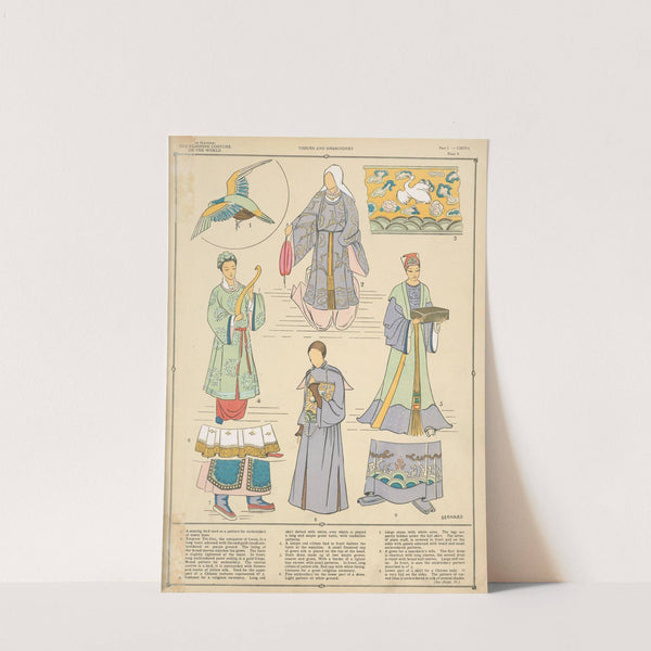 China - Tissues and embroidery by Paul Louis de Giafferri