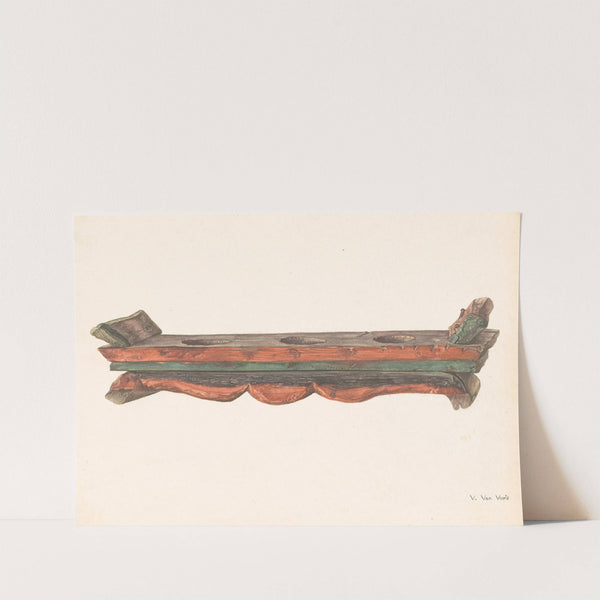 Chinese Altar Tray by Vera Van Voris