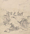 Chinese Coolies Demolishing a Building