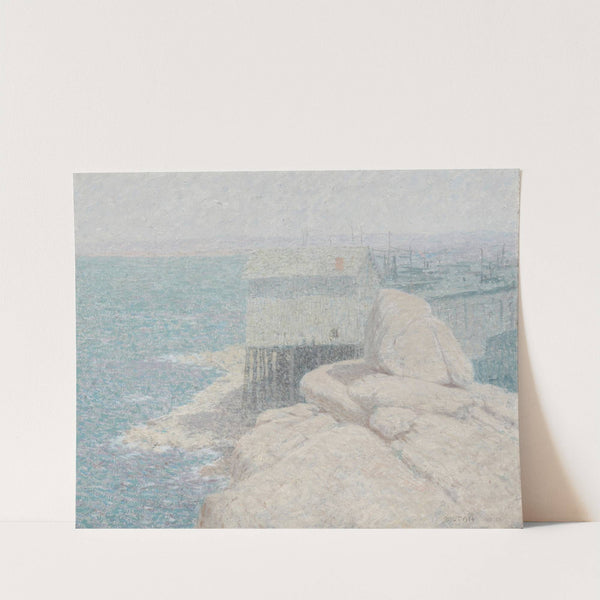 Chinese Fishing Village, Monterey Bay, California by Bolton Coit Brown