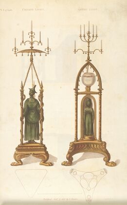 Chinese light. Gothic light.
