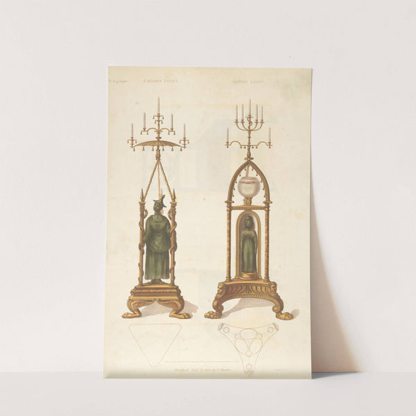 Chinese light. Gothic light. by Thomas Sheraton