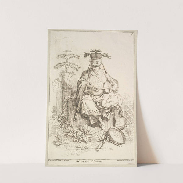 Chinese Musician (1738–1745) by François Boucher