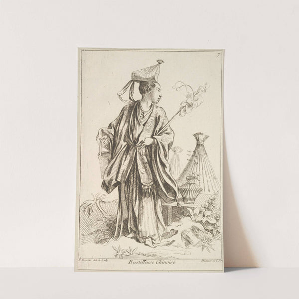 Chinese Performer (1738–1745) by François Boucher