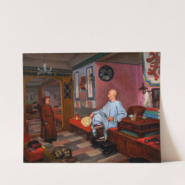 Chinese Trader in Kyakhta (Russia) by Karl Mazér