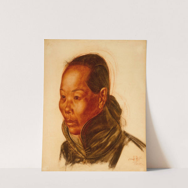 Chinese woman (1918) by Alexandre Jacovleff