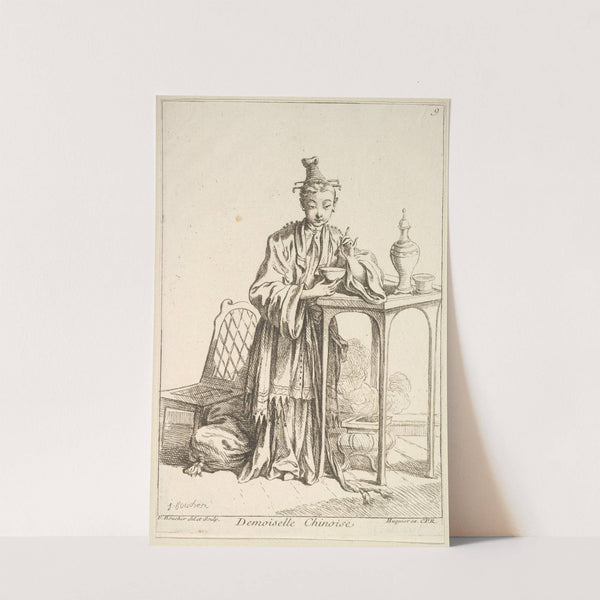 Chinese Young Lady (1738–1745) by François Boucher