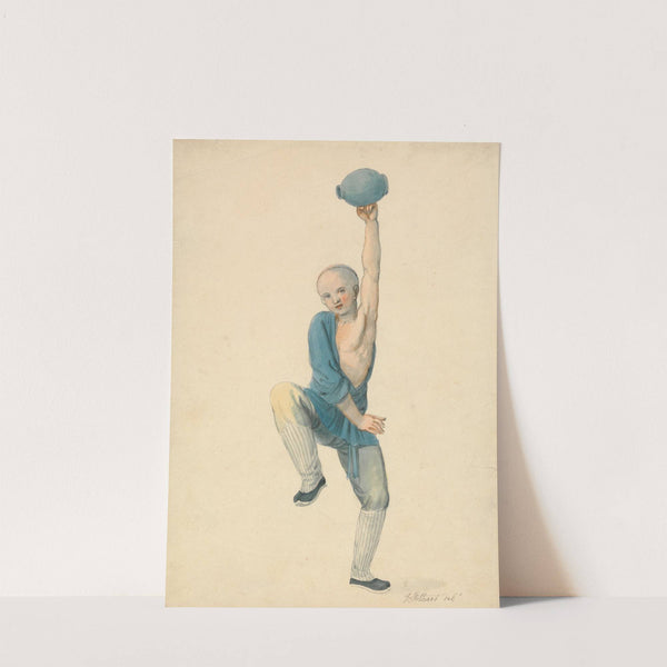 Chinese Youth (balancing a jar held aloft) by Thomas Stothard