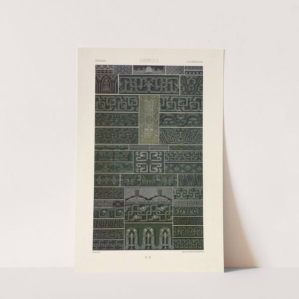 Chinois (1880 - 1889) by Auguste Racinet