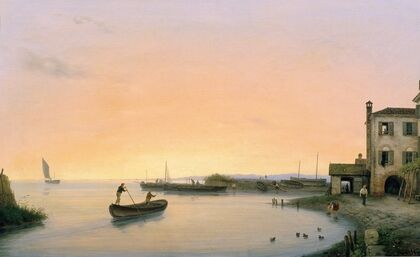 Chioggia vor Sonnenaufgang