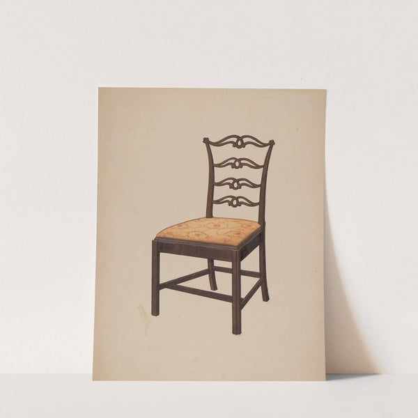 Chippendale Chair by Edward A. Darby