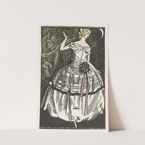 Chloë / Robe du soir, de Beer (1921) by Fernand Siméon