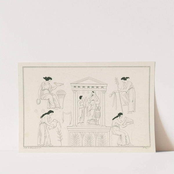 Chloris, Hera and Pandora (1844-1861) by A. Rey